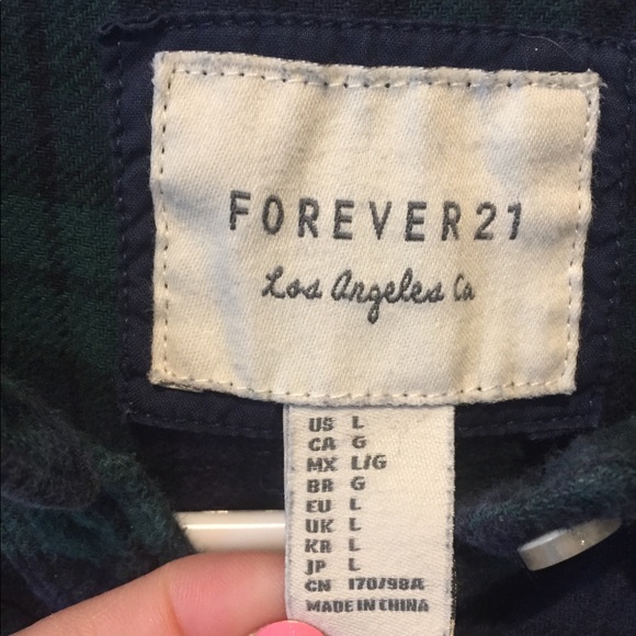Forever21 flannel - Picture 2 of 5